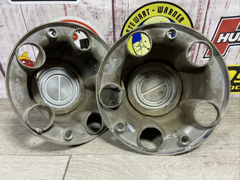 1980 - 96 福特 F150 野马中心盖轮毂盖 E2TA-1A097-GA 卡车一对 — 第 4/4 张图片