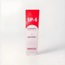 Sp-6 Probiotic Toothpaste: Stain Removing, Whitening, Bad Breath, Halitosis
