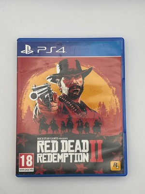 Red Dead Redemption 2 - (Sony PlayStation 4, 2018) w/ Map PS4