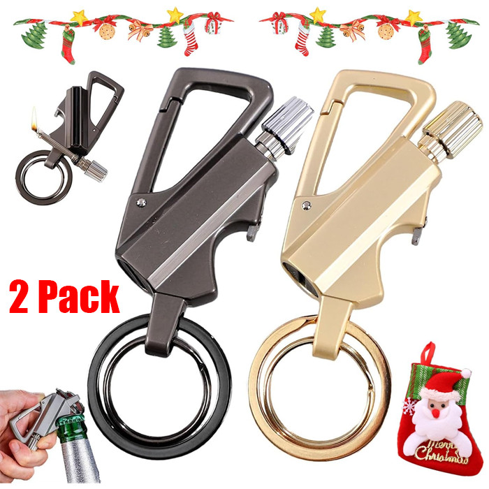 - Waterproof Multitool Keychain Bottle Opener