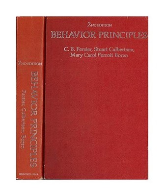 Behaviour Principles, Ferster, Charles B.; etc.