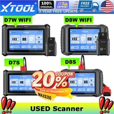 XTOOL D7S D7W D8S D8W Auto All Diagnostic Scanner Bidirectional E.CU Coding Tool