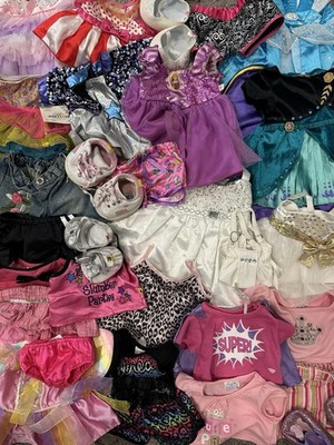 Build A Bear Clothes & Outfits Lot Tops Shoes Dresses Skirts B-A-B Lot