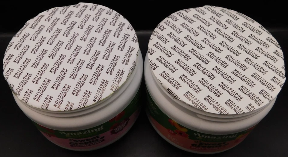 Paquete de 2 increíbles verduras dulces de hierba 4,4 oz Ea 1 hibisco melocotón y 1 baya de verano exp: 2/27 Foto 4 de 4