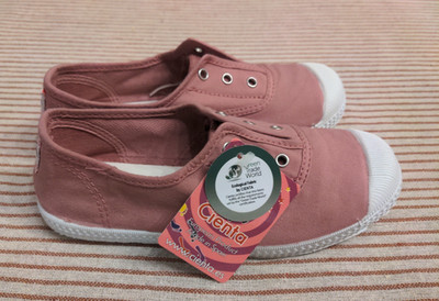 Cienta Girls Rosa Canvas Casual Shoes Sneakers EU 33 US 2.5 medium