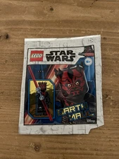 BRAND NEW Lego Star Wars Darth Maul Minifigure Polybag Foil Pack 912285 SEALED