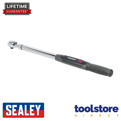 Sealey STW306 1/2'' Vierkantantrieb Digitaler Drehmomentschlüssel mit Winkelfunktion 20-200Nm