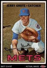 1967 Topps #413 Jerry Grote Mets 6.5 - EX/MT+
