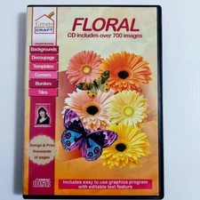 FLORAL Create and Craft CD Top-quality Free UK shipping Fast Dispatch Audio CD