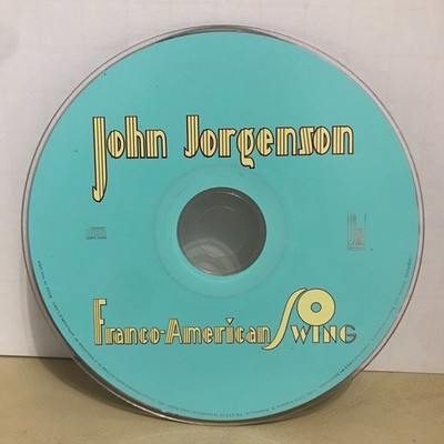 John Jorgenson - Franco American Swing 2004 CD Disc Only Tested