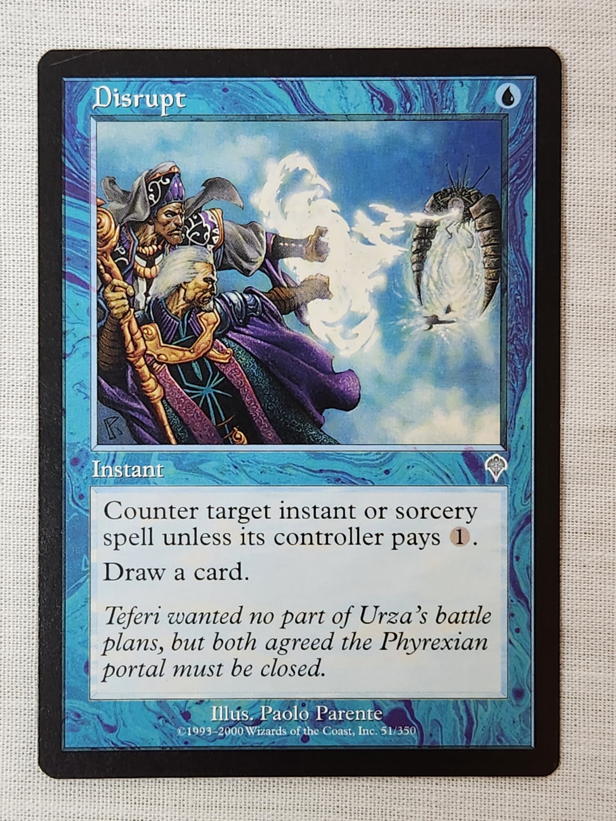 NM Disrupt Invasion Mtg Magic the Gathering
