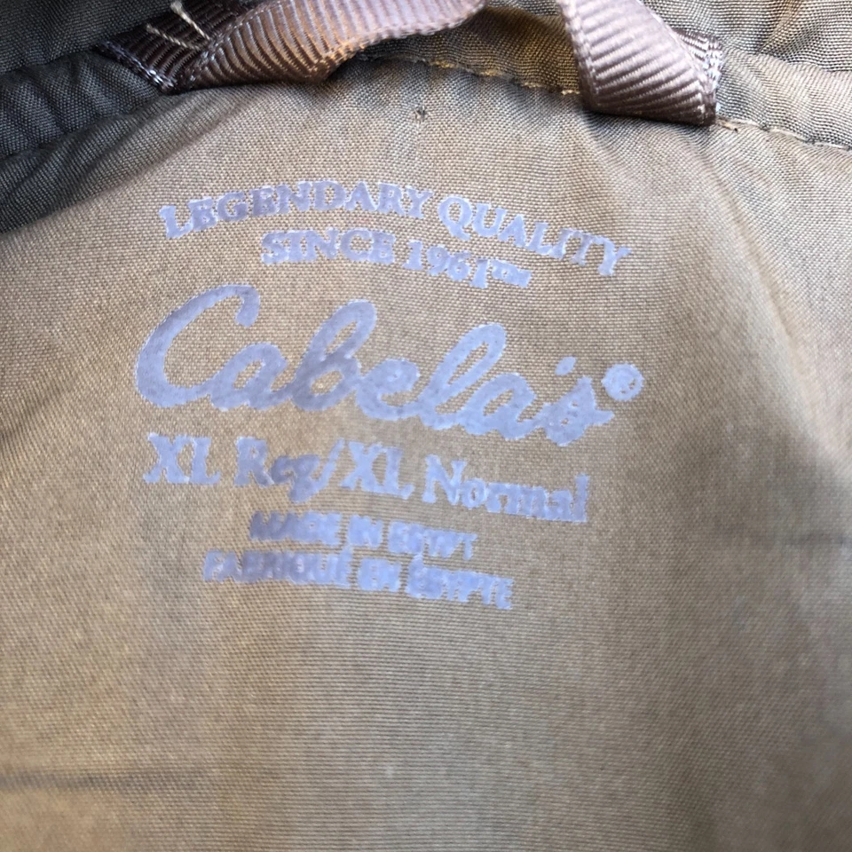 Cabela's Men's Fleece Jacket XL Wind Proof Hooded Realtree - Image 3 of 4