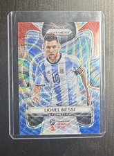 2018 Panini Prizm World Cup Lionel Messi Pink Lazer #1 card