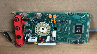 PARTS! Fluke 87 multimeter circuit board motherboard (UNTESTED)