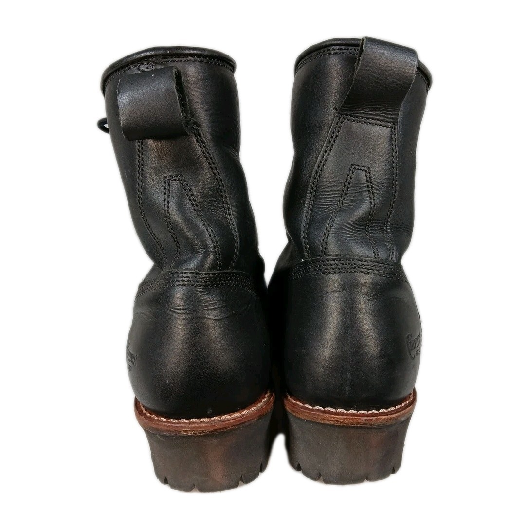 Chippewa Paladin Boots Men's 13 W Electrical Safety Hazard Oiled Steel Toe Black