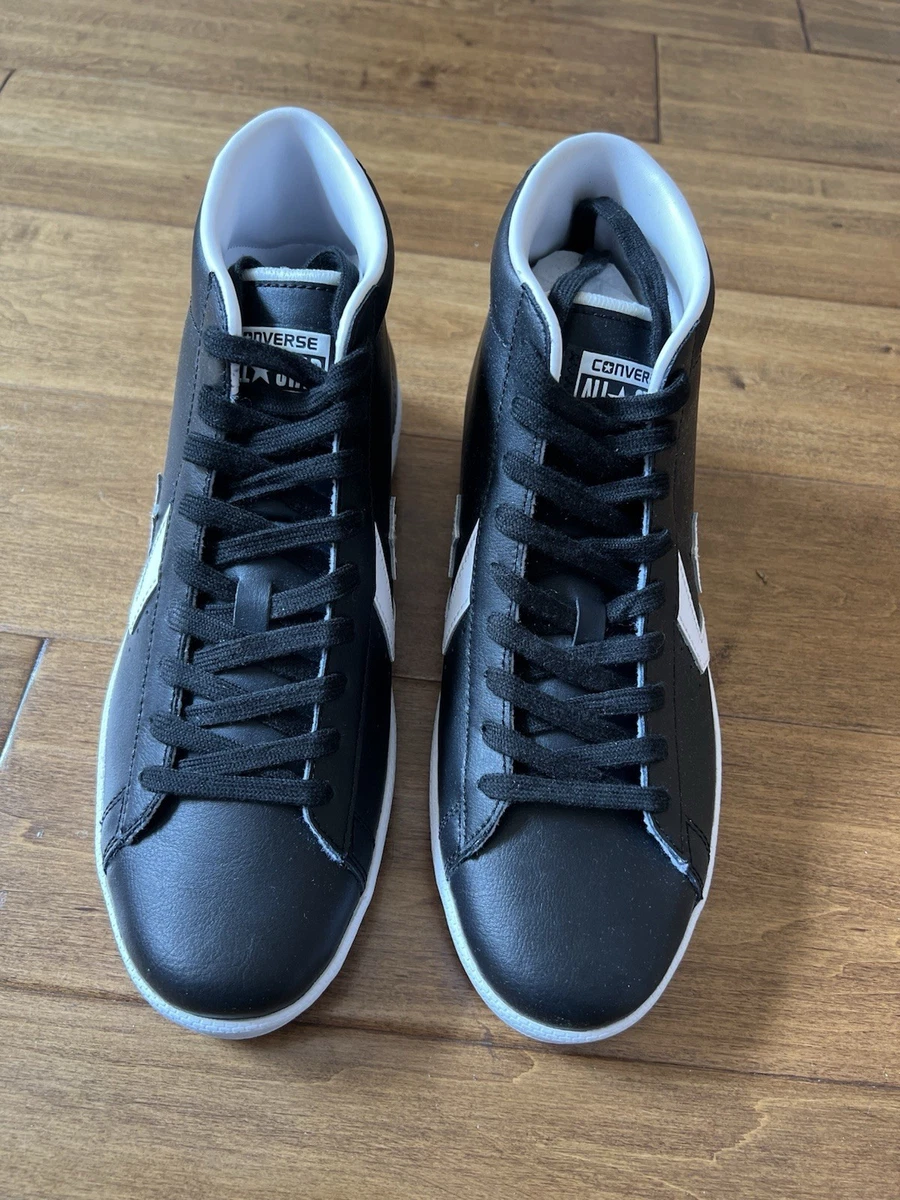 Converse Pro Leather 76 Mid Black for Sale | Authenticity