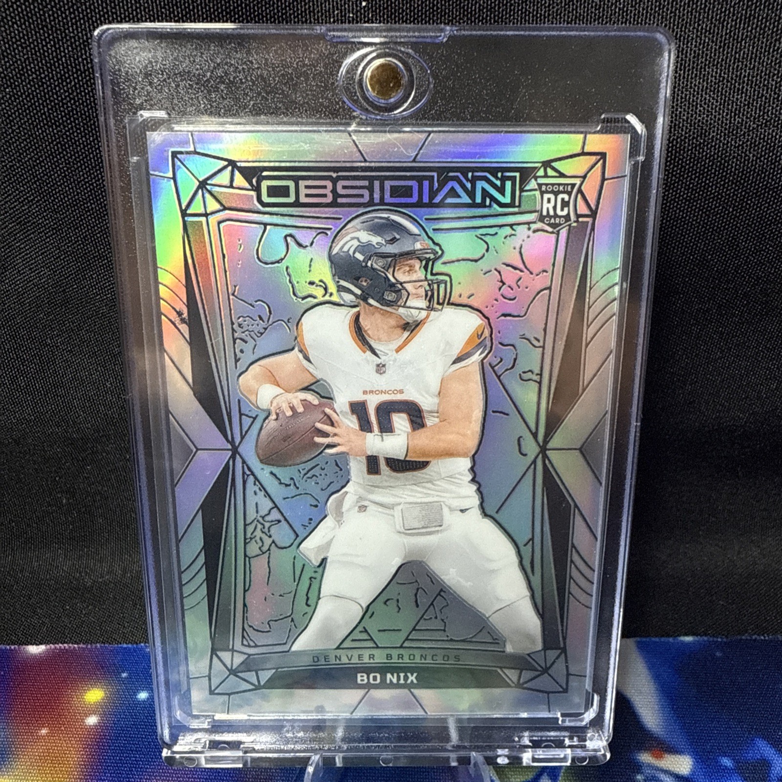 2024 Panini Obsidian BO NIX #56 Silver 30/75 (RC) Denver Broncos SSP