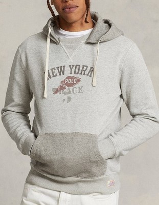 Polo Ralph Lauren Vintage-inspired Fleece Graphic Hoodie $248 - S