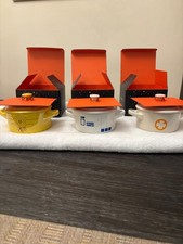 Le Creuset Star Wars - Nib Set Of 3 Mini Cocottes 8 Oz - R2d2 + C-3po + Bb8