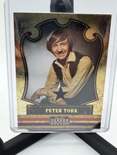 2011 DONRUSS AMERICANA TV STARS #71 PETER TORK MONKEES RED INK AUTO RELIC NM