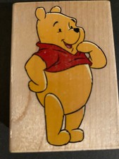 Winnie Pooh Rubber Stamp Friendly 997-H07 All Night Media Classic