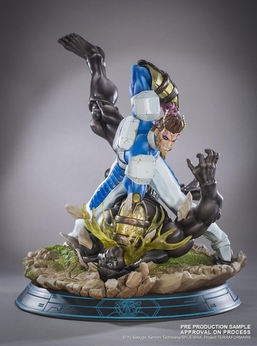 TERRA FORMARS Pack 3 Statues Komachi, Adolf, Asimov HQS Tsume Art - BRAND NEW - Picture 2 of 4