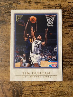 1999-00 Topps Gallery Tim Duncan San Antonio Spurs #100