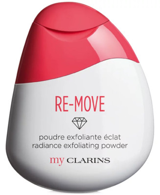 MY CLARINS PARIS RE-MOVE Radiance Exfoliating Powder, 1.4 oz /40g FREE SHIP