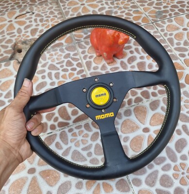 パーツ MOMO V35 Rare vintage 1993 MOMO Type V35 steering wheel Mazda mx5 RX7