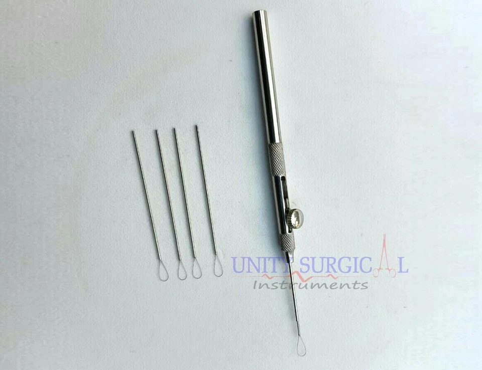 Lens Nucleus Divider Round Handle with Snare Wire loop - Image 2 of 4