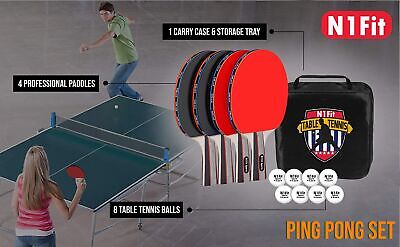 Killerspin Jet200 Table Tennis Paddle Ping Pong Play Mocha for