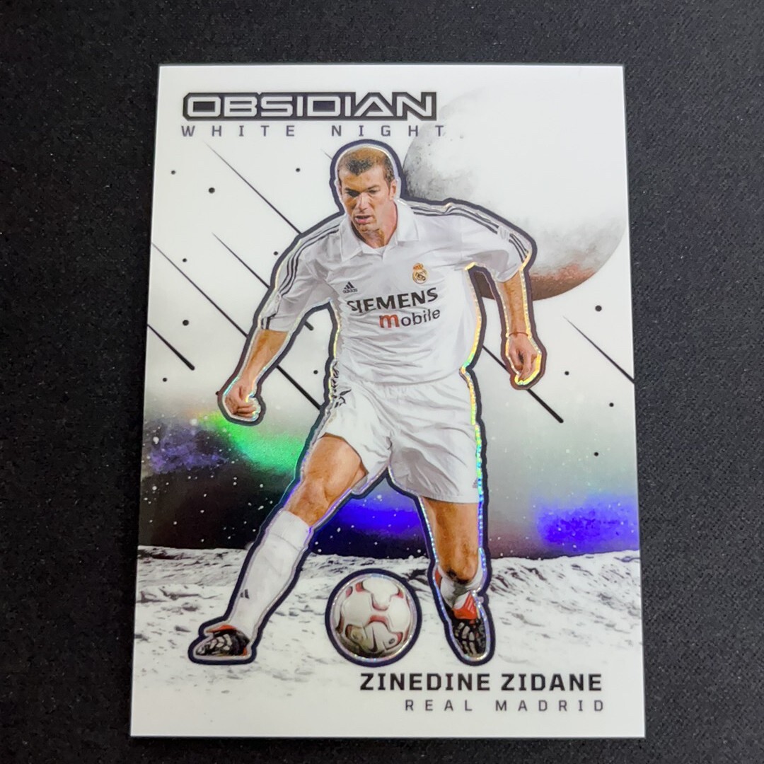 2023-24 Panini Obsidian Zinedine Zidane #8 White Night Case 2023-24 Panini Obsidian Zinedine Zidane #8 White Night Case