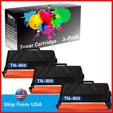 3PK TN 850 TN850 Toner Cartridge for HL-L6300DW HL-L6400DW HL-L5700DW Printer