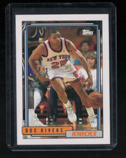 1992-93 Topps #290 Doc Rivers New York Knicks