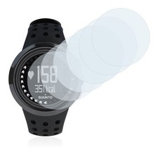 Suunto M5 All Black Smart Watch, 6x Transparent ULTRA Clear Screen Protector