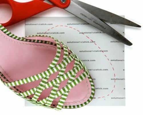 red bottom shoe covers