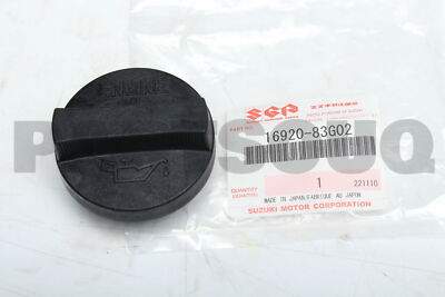お試し用。 1692083G02 Genuine Suzuki CAP OIL FILLER 16920-83G02 for