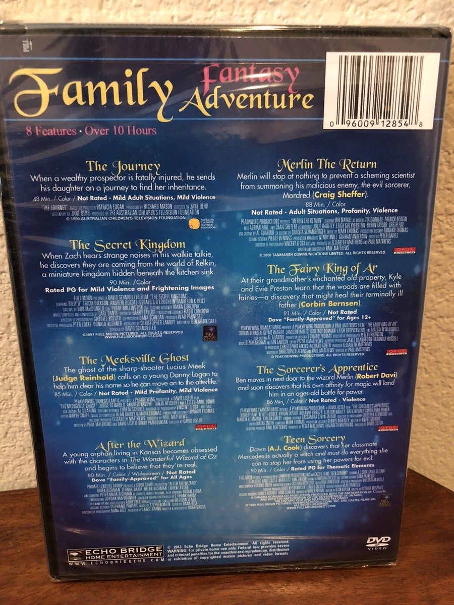New In Package Family Fantasy Adventure - 8 Movie DVD 96009128548