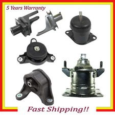 6PCS set Engine Motor & Trans Mount M4207 For Honda Accord 3.5L Manual Trans