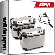GIVI OBKN48AX2 SIDE CASES + KIT OUTBACK HARLEY DAVIDSON PAN AMERICA 1250 2021 21