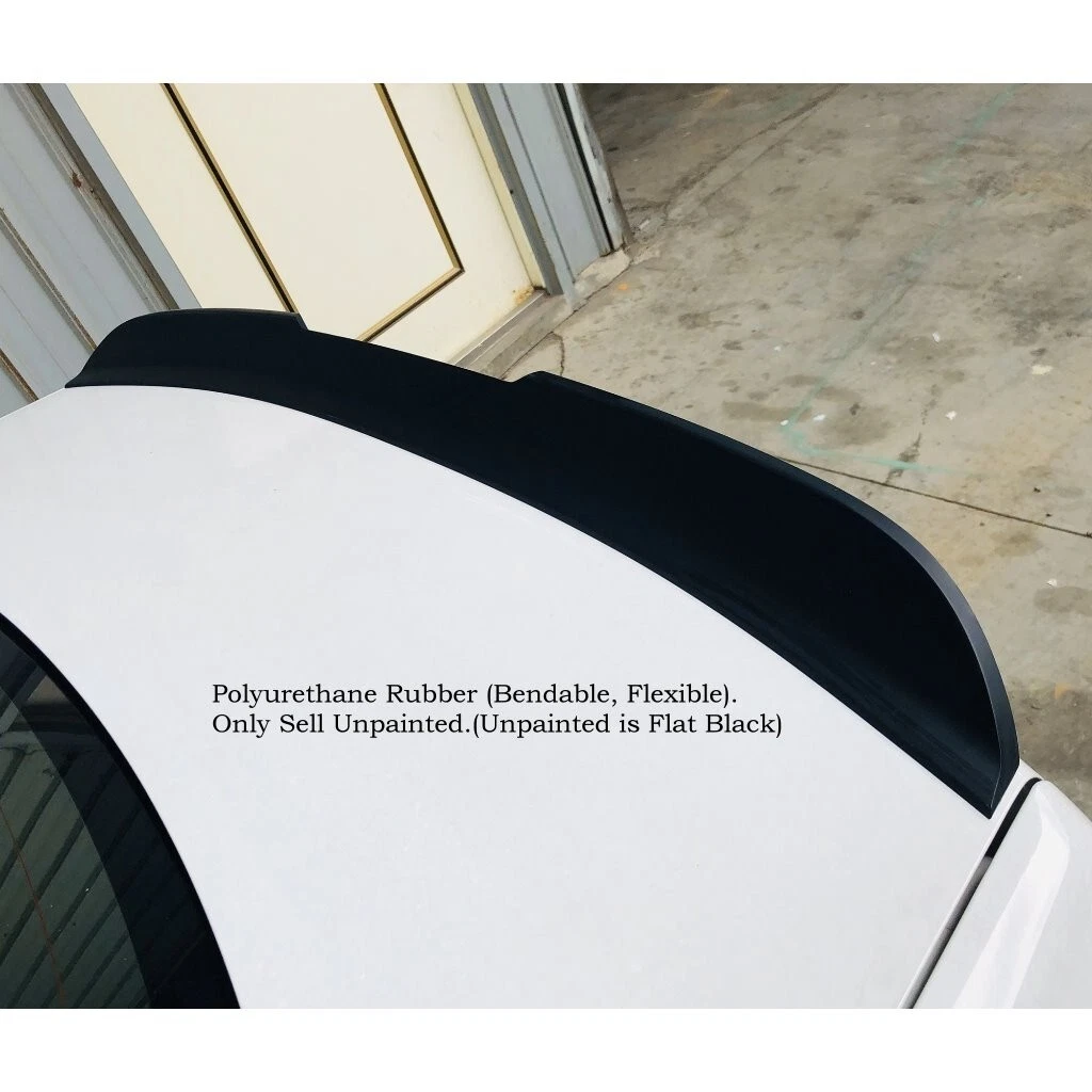 Alerón Trasero De Fibra De Carbono Real Para Pontiac G8 2008-2009, Instalación Con Adhesivo Sin Taladrar