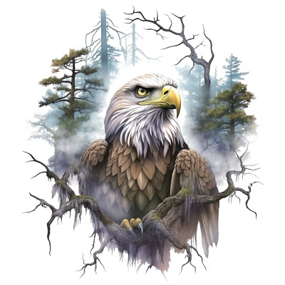 XXXL 30X30 cm Autoaufkleber Sticker Adler Aufkleber
