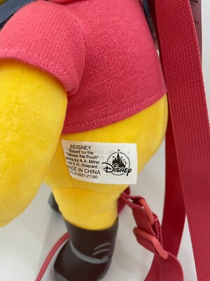 NEW] Disney Store Winnie the Pooh Plush Backpack Western Paw 