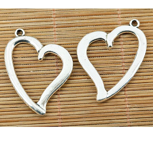 Heart clearance shaped charms