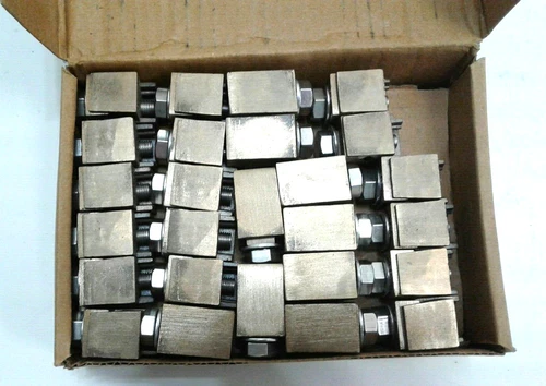 Maclean Power F041813 Bronze Vise Connector BVC-2S #2 STR - #5 SOL Box Of 50