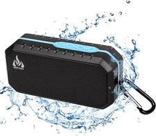 Portable Bluetooth Speaker,IP65 Waterproof Wireless Speaker Built in SD/TF Card