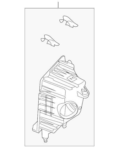 Caja del filtro de aire para Ford Escape/Mariner 2009-2012 (N/P 8L8Z-9661-C)