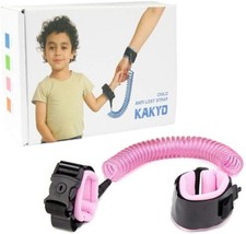 KAKYO Toddler Harness Walking Leash - Anti Lost Wrist Link with Lock - Child...
