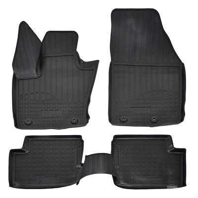 Tappetini Auto 3D TPE Per Renault Megane 4 Dal 2016 - Su Misura, Antiscivolo, Inodori