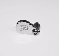 Hayabusa Gsx1300r 99-17 Chrome Ball Cut Scallop Kanji Speed Sensor Cover Cap Hayabusa Gsx1300r 99-17 Chrome Ball Cut Scallop Kanji Speed Sensor Cover Cap